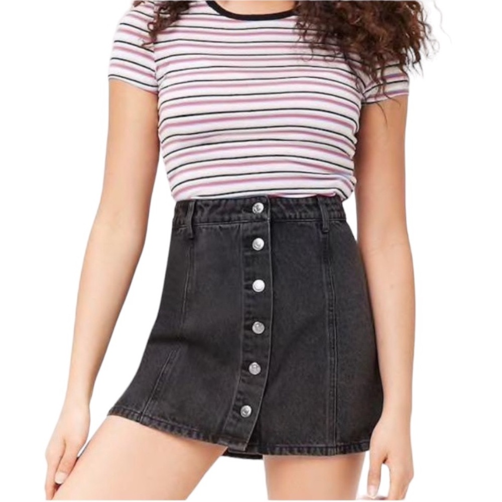 Forever 21 Denim Mini Skirt